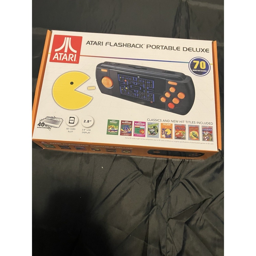 Atari Flashback Portable Handheld Deluxe Game System w/ 70 Built-In Games NIB